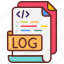 logging, log, files, record, applications, active, inactive 