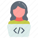 female, developer, software, designer, coding, expert, programmer, engineer