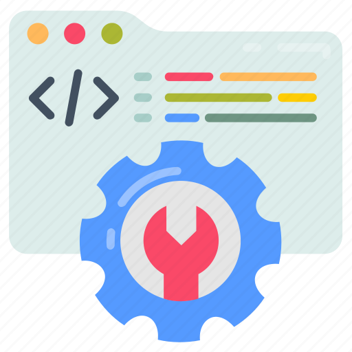Development, tools, linkers, compilers, code, editors, gui icon - Download on Iconfinder