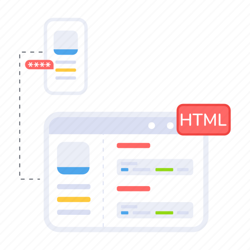 Html programming, html coding, html scripting, web scripting, web development icon - Download on Iconfinder