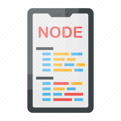 Mobile, software, coding, node based, smartphone, phone icon - Download on Iconfinder