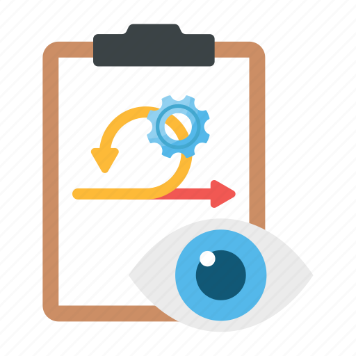Agile, sprint, scrum, eye, visualization, report, software icon - Download on Iconfinder