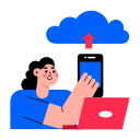 cloud, upload, hosting, server, storage, internet