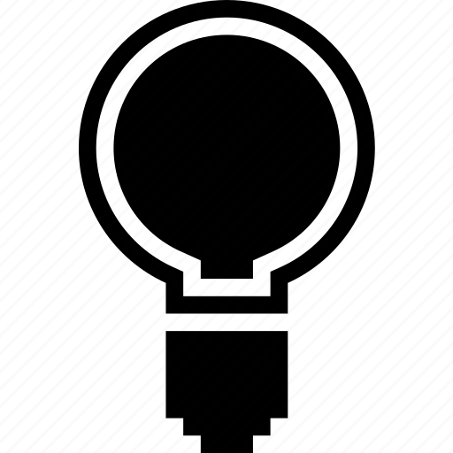 Bulb, idea, light, lightbulb, on icon - Download on Iconfinder