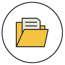open, from, folder