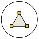 triangle, create, creative, draw, strokes