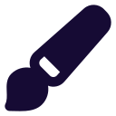 paintbrush, solid, draw, drawing