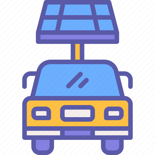 Electric, car, solar, energy, alternative icon - Download on Iconfinder