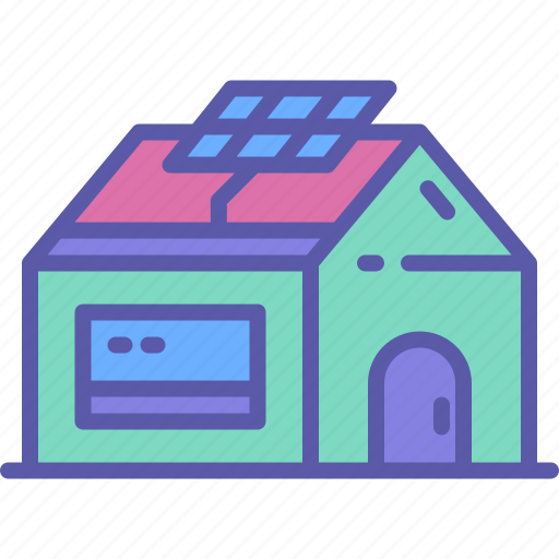 House, solar, panel, energy, sun icon - Download on Iconfinder