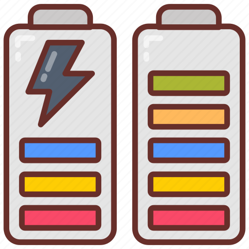 Rechargeable, battery, charging, voltage, cycle, devices, solar icon - Download on Iconfinder