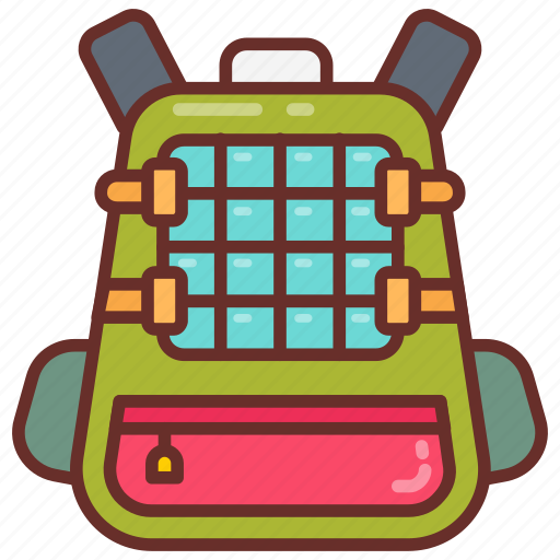 Solar, backpack, power, pv, bag, photovoltaic, geothermal icon - Download on Iconfinder