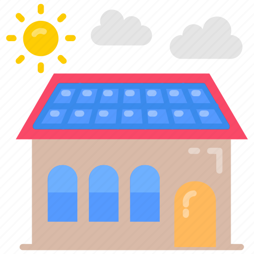Solar, pv, roof, photovoltaic, system, panel, installation icon - Download on Iconfinder