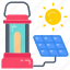 solar, lantern, torch, light, lamp, floor 