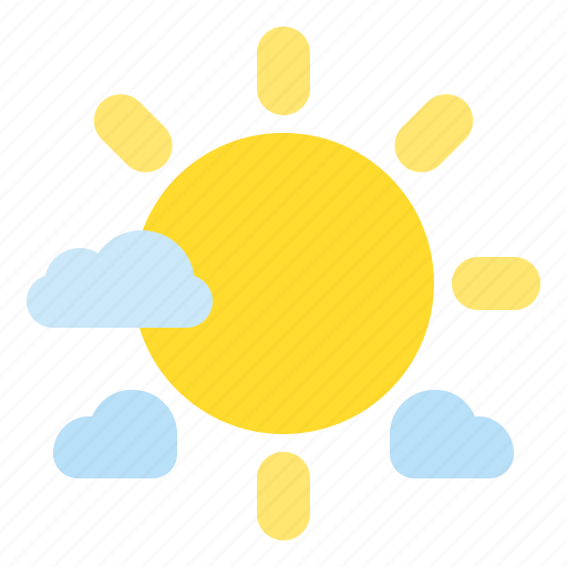 Afternoon, cloud, energy, sun, weather icon - Download on Iconfinder