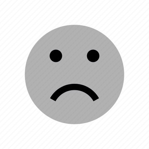 Emoticon, expression, face, mood, sad, unhappy icon - Download on Iconfinder