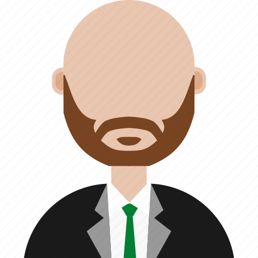 Avatar, beard, bold, man icon - Download on Iconfinder