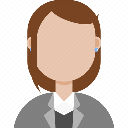 Avatar, formal, girl, office icon - Download on Iconfinder