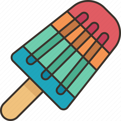 Popsicle, summer, refreshing, ice, treat icon - Download on Iconfinder