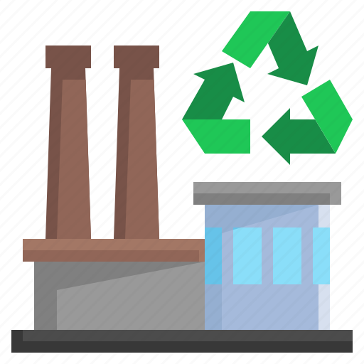 Recycling, plant, recycle, sign, environment, ecology, industry icon - Download on Iconfinder