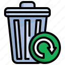 waste, recycler, garbage, bin, can