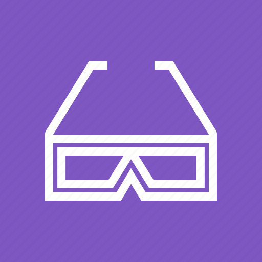 Dimensional, glasses, multimedia, three icon - Download on Iconfinder