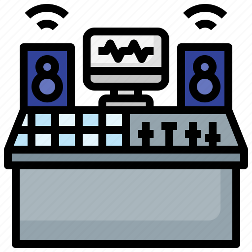 Control, entertainment, music, sound, waves icon - Download on Iconfinder