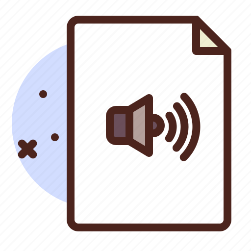File, multimedia, sounds icon - Download on Iconfinder