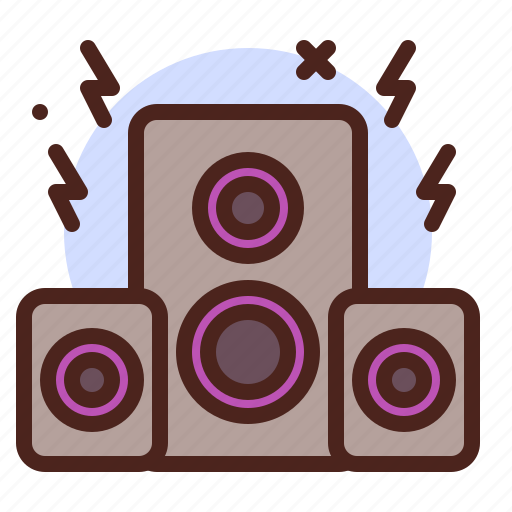 Speakers, multimedia, sounds icon - Download on Iconfinder