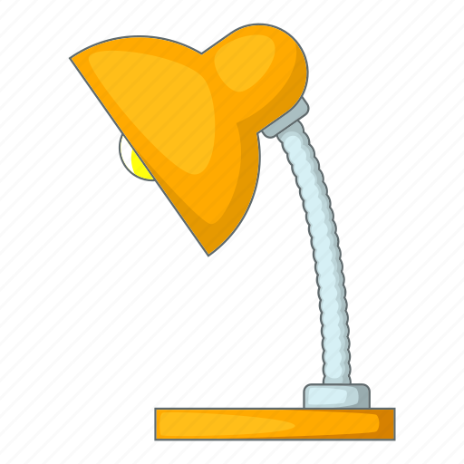 Lamp, light, table, yellow icon - Download on Iconfinder