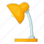 lamp, light, table, yellow 