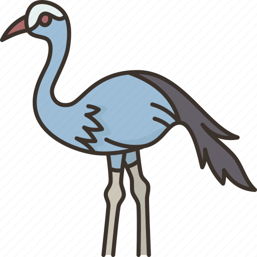 Crane, bird, wildlife, africa, nature icon - Download on Iconfinder