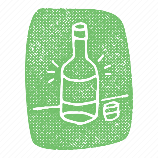 Alochol, asian, bar, bottle, korean, shotglass, soju icon - Download on Iconfinder