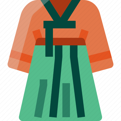 Clothing, costume, dress, korea, south, tradition, women icon - Download on Iconfinder