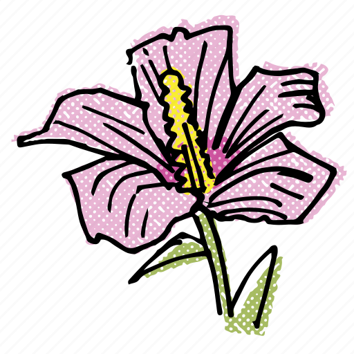 Asian, floral, flower, hibiscus, korean, korean flower, rose of sharon icon - Download on Iconfinder