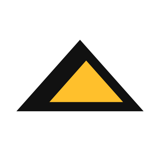 Caret, triangle, arrow, big, up, scroll, elevator icon - Download on Iconfinder