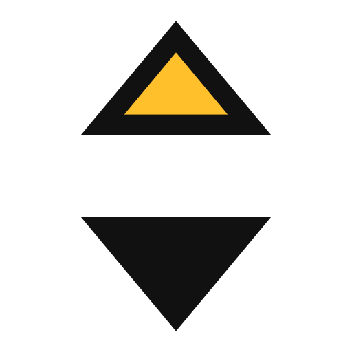 Caret, triangle, arrows, scroll, up, down, expand icon - Download on Iconfinder