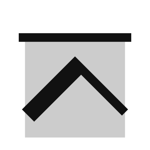 Chevron, line, arrow, top, up, bar, upload icon - Download on Iconfinder