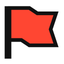 flag, mark, important, marker, report, suspicious, problem, start, finish