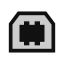 port, usb, type, b, cable, charging, connector, plug, data, transfer 