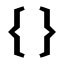 brackets, braces, curly, language, programming, group, grouping, computing, math 