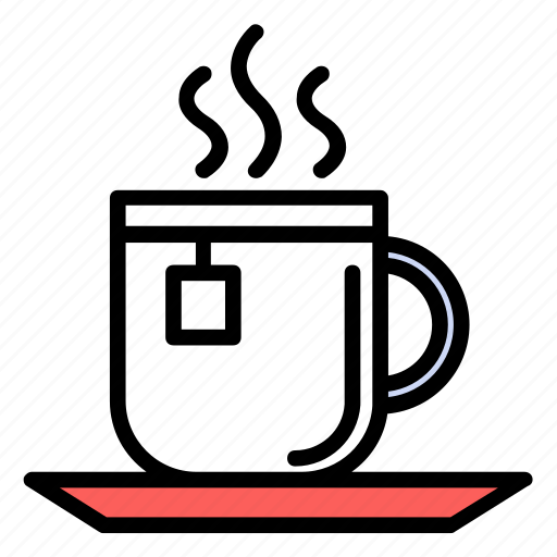 Coffee, cup, drink, glass, line, tea icon - Download on Iconfinder