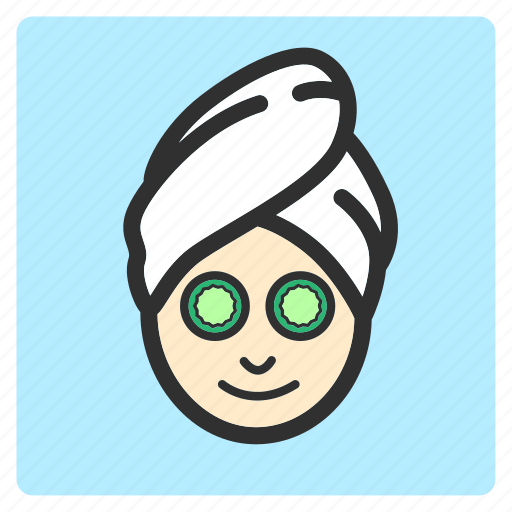Cartoon, color, face, flat color, illustration, masker, skin icon - Download on Iconfinder
