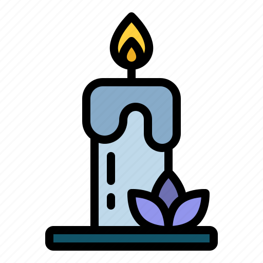 Candle, lightspa, therapy, treatment, relax icon - Download on Iconfinder