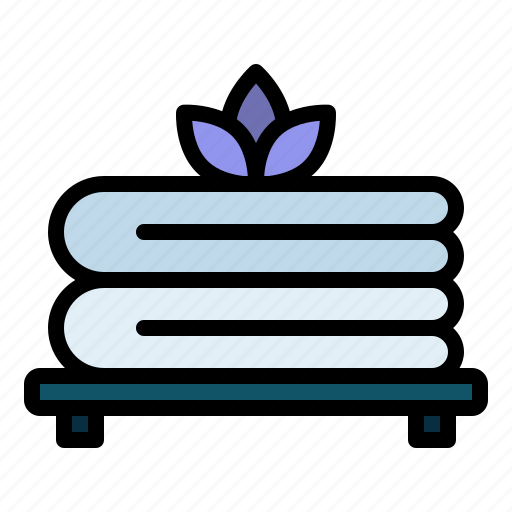 Towel, bathspa, therapy, treatment, relax icon - Download on Iconfinder