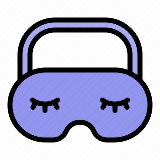 Sleeping, mask, sleep, spa, therapy, treatment, relax icon - Download on Iconfinder