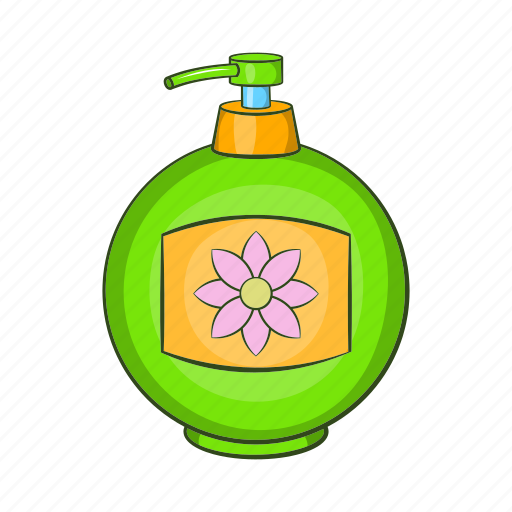 Bottle, cartoon, detergent, dishwashing, dispenser, hygiene, soap icon - Download on Iconfinder