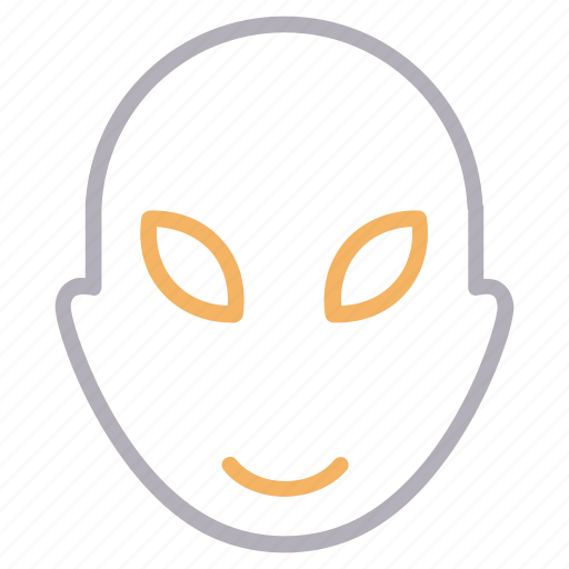 Alien, face, head, monster, space icon - Download on Iconfinder