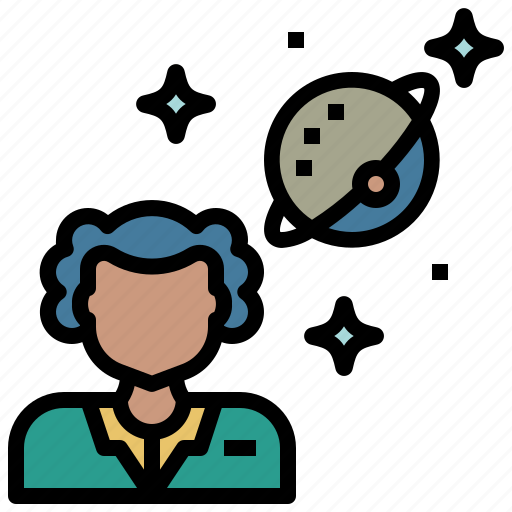 Scientist, space, cosmos, astronomy, planet, technology icon - Download on Iconfinder