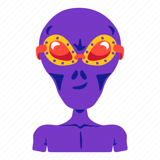Alien, astronomy, galaxy, universe, ufo, character icon - Download on Iconfinder