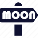 moon, sign, stars, rain, weather, space, night, crescent, cloudy, star, forecast, cloud